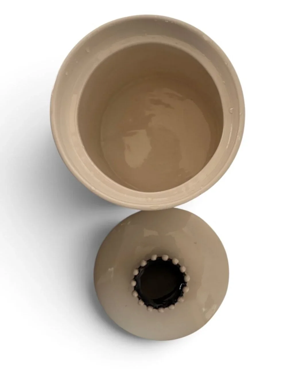 RARE Rae Dunn Ceramic Small Script Bone 